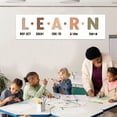thumbnail image 3 of Koyal Wholesale Smart & Learn Classroom Banner Sign for Teachers, Wall Decor Motivational, Boho Gender Neutral, 2-Pk, 3 of 5