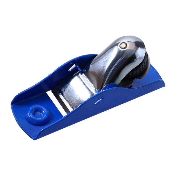Cepilladora de madera, cepillo manual azul, herramienta manual de artesanía en madera para superficie 160mmx47mm