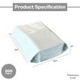 thumbnail image 2 of SSBM White Expansion Poly Mailers 20 x 24 Inch 3 Mil 200 Pieces Tamper Resistant Bags for Clothing and Shipping Need, 2 of 5