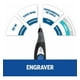 thumbnail image 3 of Grabador Electrico Dremel Engraver 7200 Rpm F0130290AK, 3 of 6