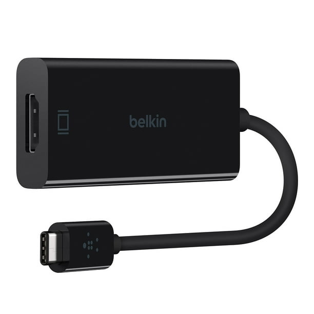 Belkin Usb C To Hdmi Adapter Black Walmart Com Walmart Com