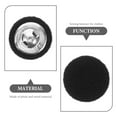 thumbnail image 3 of Houderco 10Ud Botones Redondos Negros Para Ropa Botones Para Coser Accesorios De Abrigos Y Suéteres, 3 of 8