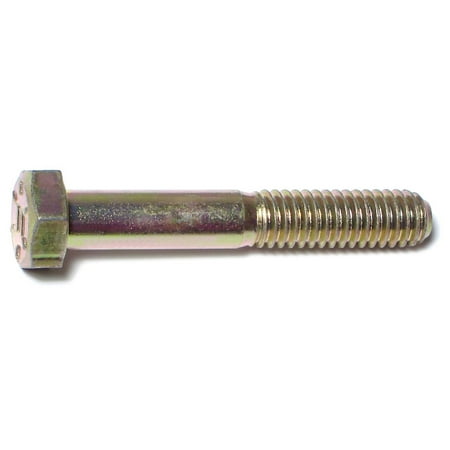 

5/16 -18 x 2 Zinc Plated Grade 8 Steel Coarse Thread Hex Cap Screws HCS8-101
