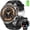 Black, variant on Haulvean 2.01-inch Military Smart Watches for Men with/ Answer/Make Calls/100 Sports Modes Outdoor Sports, Fitness Tracker Smartwatch fits for Android and iPhone Devices (Black)