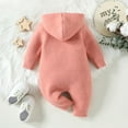 thumbnail image 4 of Povozer Bodysuits for Baby Girls Cute Girl Toddler Snap Viscose from Bamboo Girls' Bodysuit(Pink,9-12 Months), 4 of 6