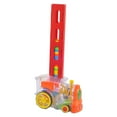 thumbnail image 3 of Milaget Ensemble de Jouets de Rallye Train Électrique 60x Blocs Modèle de Train Transparent, 3 of 9