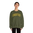 thumbnail image 4 of Logistics Sweatshirt Gifts Crew Neck Shirt Long Sleeve Unisex, 4 of 7