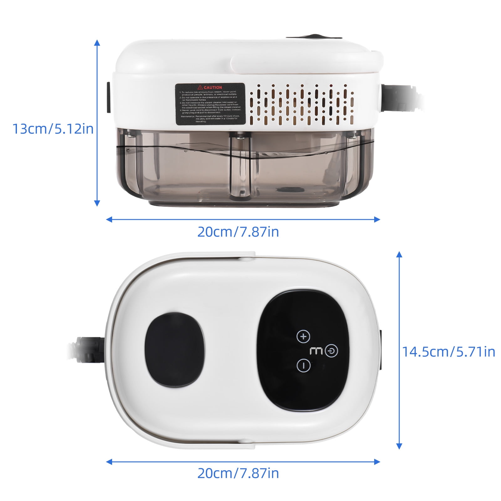 Dcenta Portable Handheld Steam Cleaning Machine, 2500W High Pressure