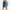 Blue, variant on Munlar Blue Bermuda Shorts for Women Leggings Stretchy Pull On High Waisted Plus Size Tight Solid Shorts