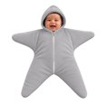 thumbnail image 2 of Takafot Baby Starfish Onesie Halloween Zipper Hooded Star Suit Newborn Outfit Newborn Picture Outfit for Halloween Christmas Festival and Baby Party Dressing‑Up, 2 of 9