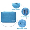 thumbnail image 4 of Badiya Organizer Travel Case, Charger Organizer Cable Organizer Bag Cord Organizer Double Layers Electronics Travel Organizer, 4 of 8