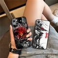 thumbnail image 4 of Berserk-funda suave de Anime para teléfono móvil Apple, carcasa negra para iPhone 15, 14, 13, 12, 11, XS, XR, X, 8, 7, 6, 6S Pro Max Plus Mini, 4 of 5