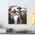thumbnail image 4 of Cattle Roundup Scene - Canvas, 4 of 10