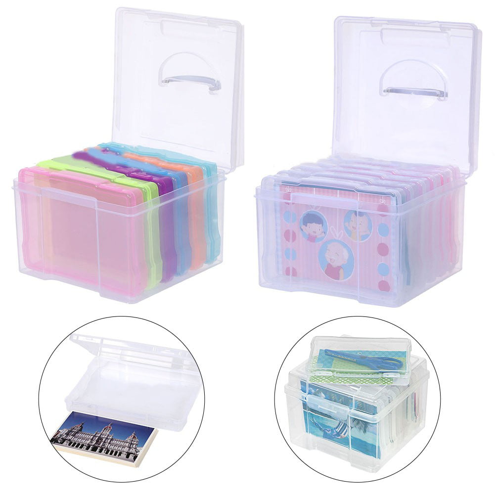 Photo Storage Box Photo Storage Cases 6 Boxes Suitable For 5 X 7 Pictures  