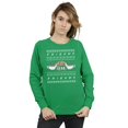 thumbnail image 2 of Friends Womens Fair Isle Central Perk Sweatshirt, 2 of 3