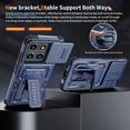 thumbnail image 7 of Case suitable for Motorola Moto Edge 60 Pro / Moto Edge 2025, anti-slip and scratch-resistant, shockproof and drop-resistant, built-in stand, sliding lens protective cover, military-grade protection, 7 of 7
