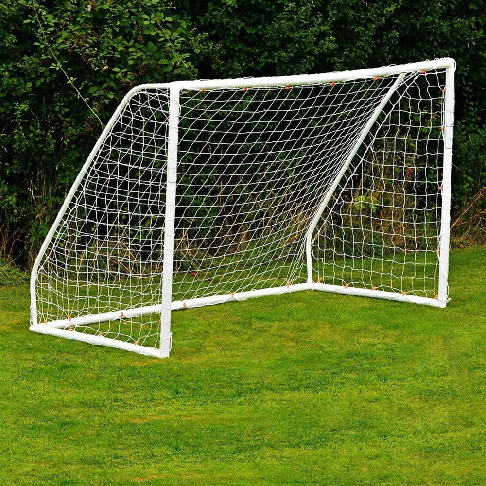 PE 6 x 4ft Football Soccer Goal Post Net Kids Outdoor Football Match Training 