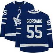 Mark Giordano Toronto Maple Leafs Autographed Blue Fanatics Breakaway Jersey - Fanatics Authentic Certified