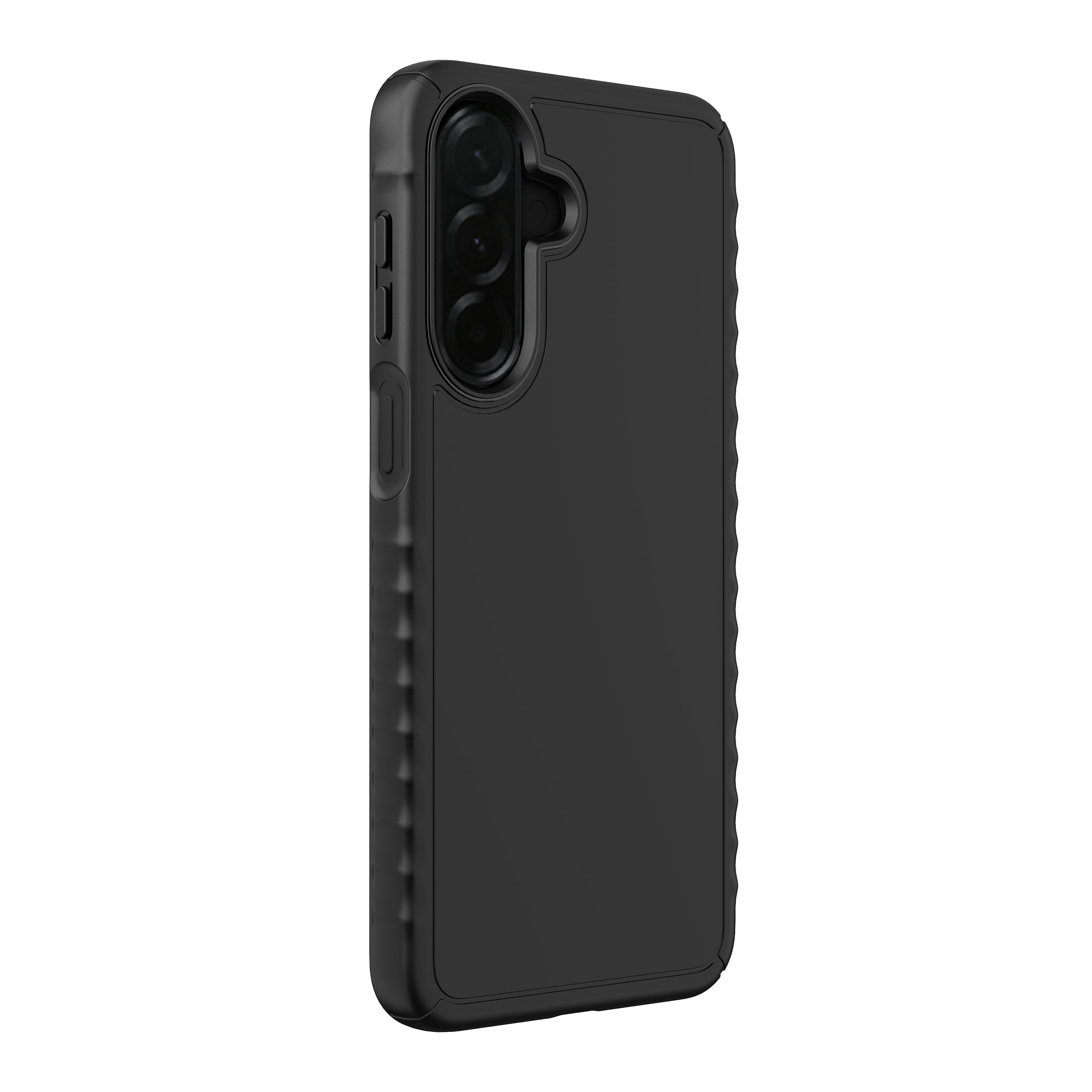 onn Silicone Protective Grip Cell Phone Case for Samsung Galaxy A37 5G / A36 5G, Black