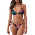 thumbnail image 1 of Balery Cosmic Paint Swirl Pijama Estampado Bikini de Dos Piezas para Mujer - Conjunto de Bikini Ajustable Sexy y Cómodo para Playa, 1 of 6