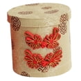 thumbnail image 1 of Caja de dulces tradicional con tapa, regalo novedoso, recuerdos de fiesta, manualidades, decoración de año Nuevo, cubo para dulces para sala de estar, Oro, 1 of 8