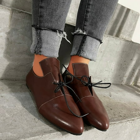 

Cathalem Leisure On Outdoor Casual Fashion Shoes Women s Slip Shoes Breathable Women s casual shoes Casual Work Shoes Women Brown 7