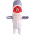 thumbnail image 3 of Assorted Ocean & Spider Inflatable Costumes For Adults - Marine & Horror Theme Party Outfits (Fits 59"–74.8" / 150-190cm),Height 59"–74.8",Shark, 3 of 6