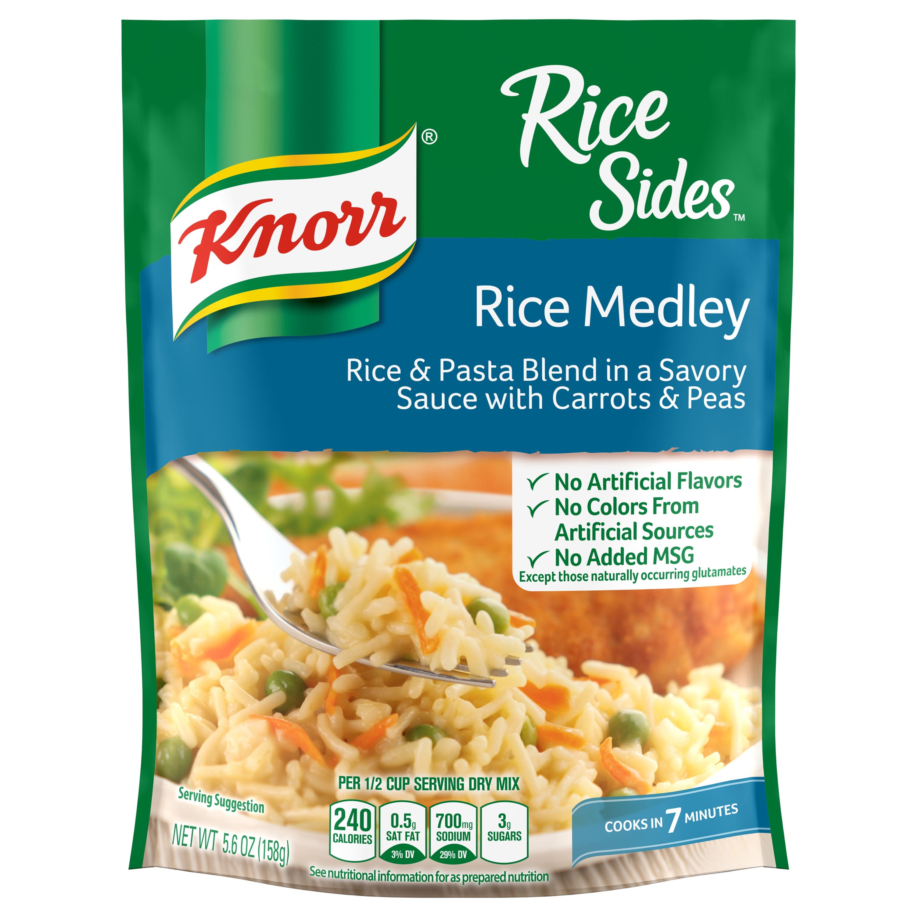 Knorr Medley Rice Side Dish, 5.6 oz - Walmart.com