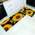 thumbnail image 2 of Flower Plant Floral Sunflower Boho Anti Fatigue Kitchen Rug Non Slip Kitchen Floor Mats Comfort Standing Mats Farmhouse Chef Mats, 2 of 5