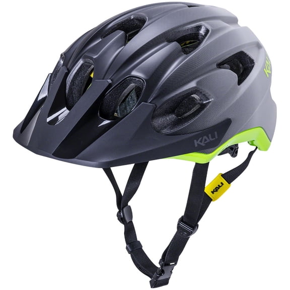 Kali Pace Fade MTB Mountain Bike Helmet Black/Hi-Vis XL/2XL