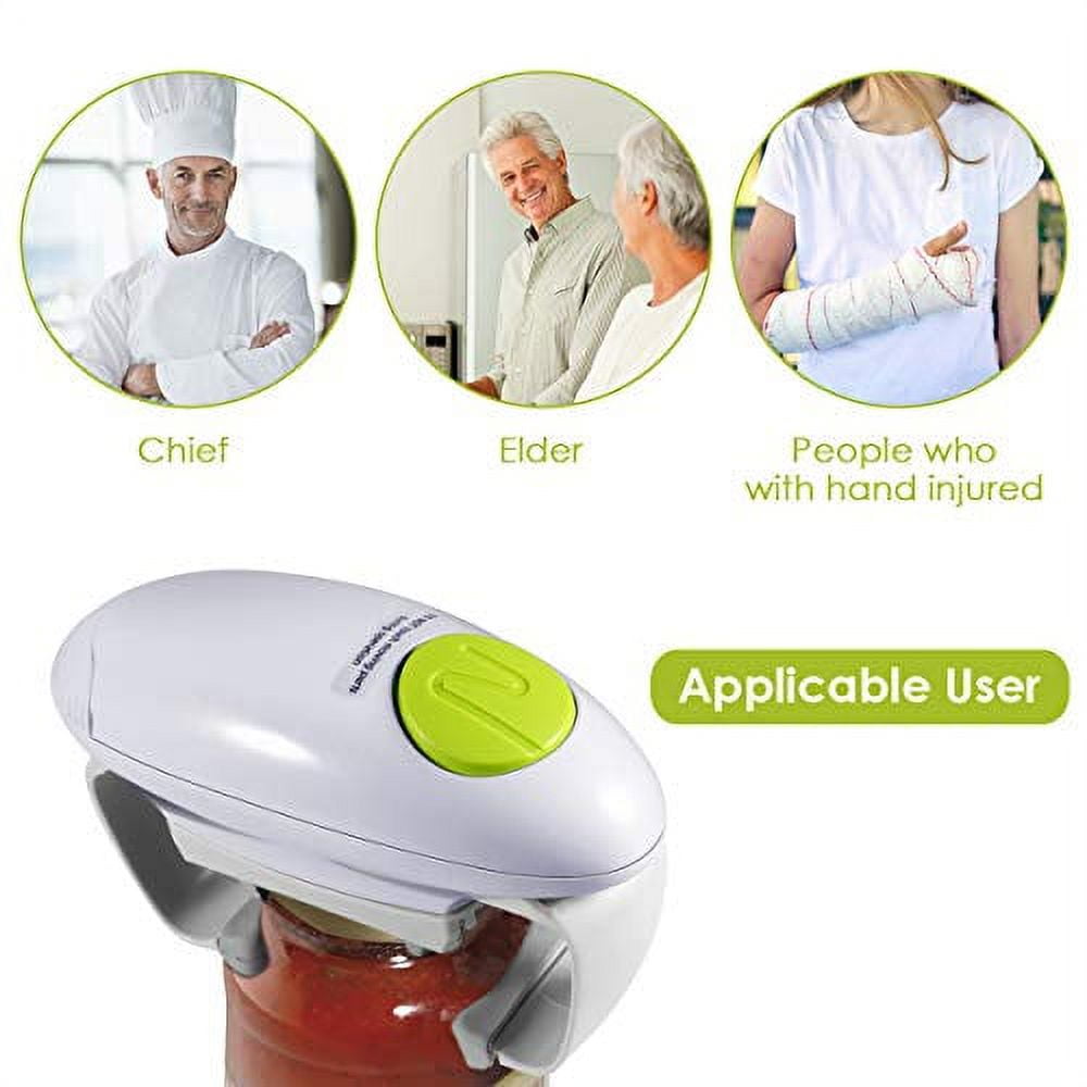 Electric Jar Opener, Restaurant Automatic Jar Opener for Seniors with  Arthritis, Weak Hands, Bottle Opener for Arthritic Hands(Black) by INSTACAN  - Shop Online for Kitchen in the United Arab Emirates