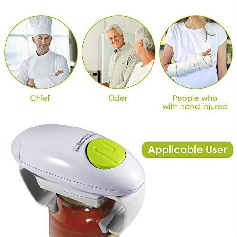 Sinceller Electric Jar Opener, Restaurant Automatic Jar Opener for
