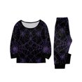 thumbnail image 2 of Halloween Family Matching Pajamas for Holiday Sleepwear Gatherings - Comfy Womens Pajama Sets and Relaxed Lounge Sets for Women Home Party Outfits, 2 of 6