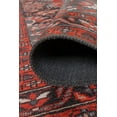 thumbnail image 5 of Nosy Be Red Oriental Polyester Digital Print Decorative Area Rug, 5 of 9