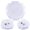 White, variant on Moonsky Large White Spinning Top Stadium Battle Arena for Competitive Burst Top Games and Tournament Play Fun White