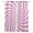 Pink, variant on Pink White Kitchen Curtains Farmhouse Striped Spiral Vortex Abstract Cafe Short Curtains for Bathroom Blackout Window Curtain Small Window Treatment Tier Drapes for Bedroom Living Room 27.5"x39"x2