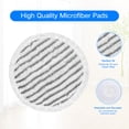 thumbnail image 5 of 4 Packs Replacement Steam Mop Pads Compatible with Shark S7000 S7020 S7000AMZ S7001 S7001TGT Series, Steam & Scrub All-in-One Hard Floor Soft Steam Mop Refill, 5 of 7