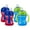 Red/Blue, variant on Nuby No-Spill Super Spout Grip N' Sip 8-oz Cup - 4 Pack