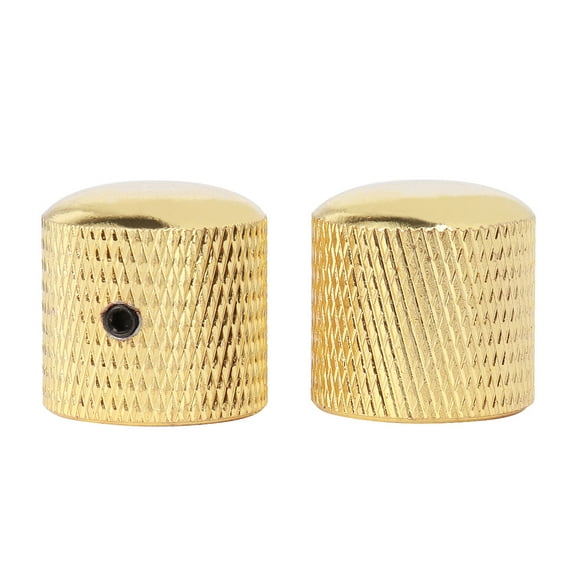 OUNONA 2Pcs Guitar Volume Knobs Electric Bass Rotary Knobs Tone Control Knobs Musical Accessories
