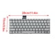 thumbnail image 5 of Sidaley Teclados Teclado oficial alternativo con retroiluminación Escritura fluida Pieza de repuesto para computadora portátil Componentes de Cuadernos de escritura y cuadernos de bocetos, 5 of 5