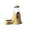 Yellow, variant on 3 in 1 Hamster Hanging Water Bottle Pet Auto Dispenser with Base for Dwarf Hamster Mouse Rat Hedgehog Three in one Pet Automatic Water Dispenser Pp Bottle Non Dripping (80Ml)