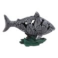 thumbnail image 4 of Sculpture de Requin Creusée en Résine Imperméable Durable Statue de Requin de 7,3 Pouces de Long 4,5 Pouces de Large pour Décoration de Table Étagère, 4 of 22