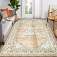 thumbnail image 4 of Ultrug Vintage Rugs Soft Accent Area Rug for Bedroom Living Room Home Decor Carpet,5'x7',Camel, 4 of 7