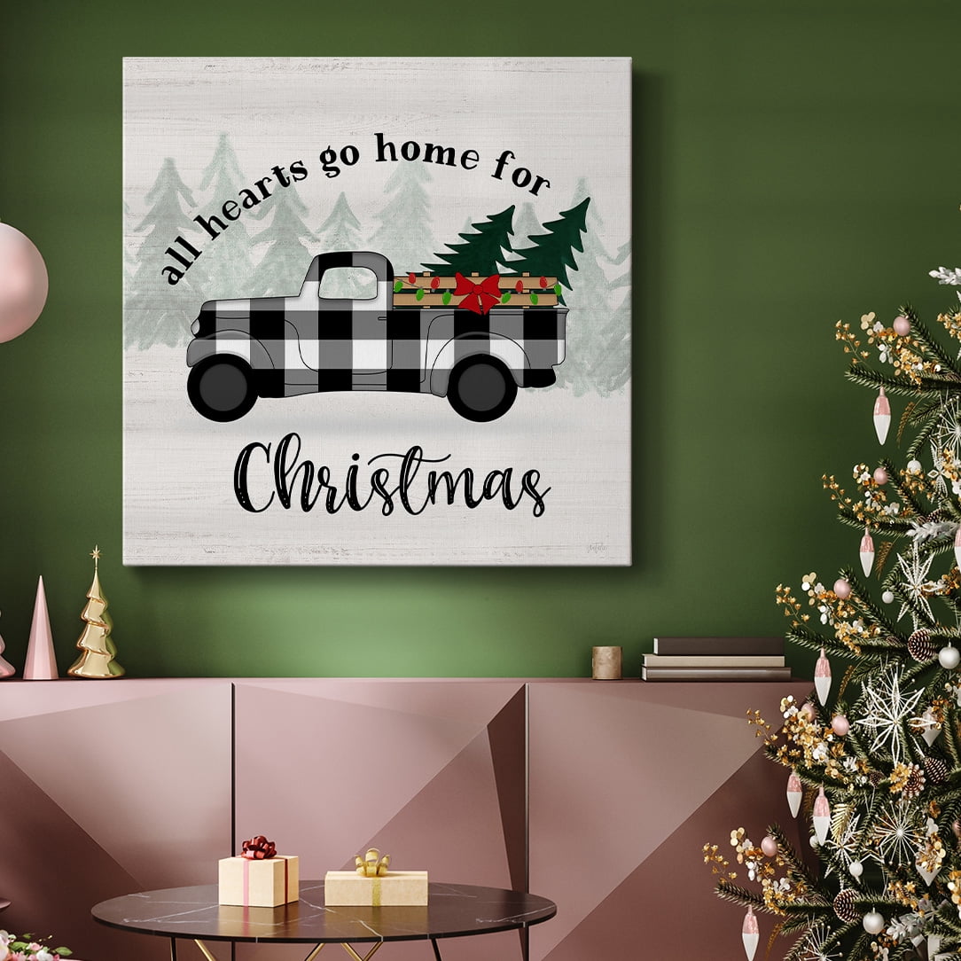 Christmas Truck II- Gallery Wrapped Canvas