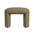 thumbnail image 4 of HomePop Quinn Upholstered Ottoman, Mocha Velvet, 4 of 10