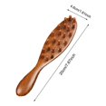 thumbnail image 4 of Peine de madera para masaje capilar con 22 dientes para desenredar el cabello y apto para todo tipo de cabello., 4 of 5