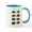 White/Blue Inside, variant on CafePress - Tortoises Of The World Mug - 11 oz Ceramic Mug - Novelty Coffee Tea Cup
