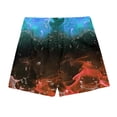thumbnail image 5 of Fathers Day Gifts DDAPJ pyju Men's Graphic Beach Shorts Summer Casual Vacation Shorts Drawstring Waist Swim Trunks with Pockets Sky Blue XXL, 5 of 9