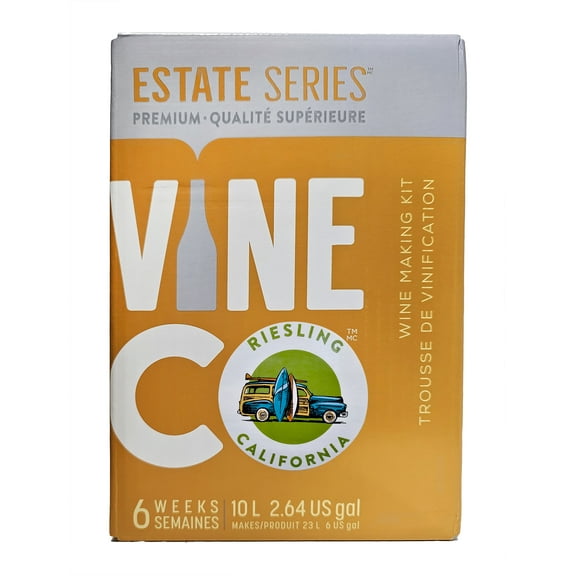 VineCo Estate Series California Riesling Wine Making Ingredient Kit