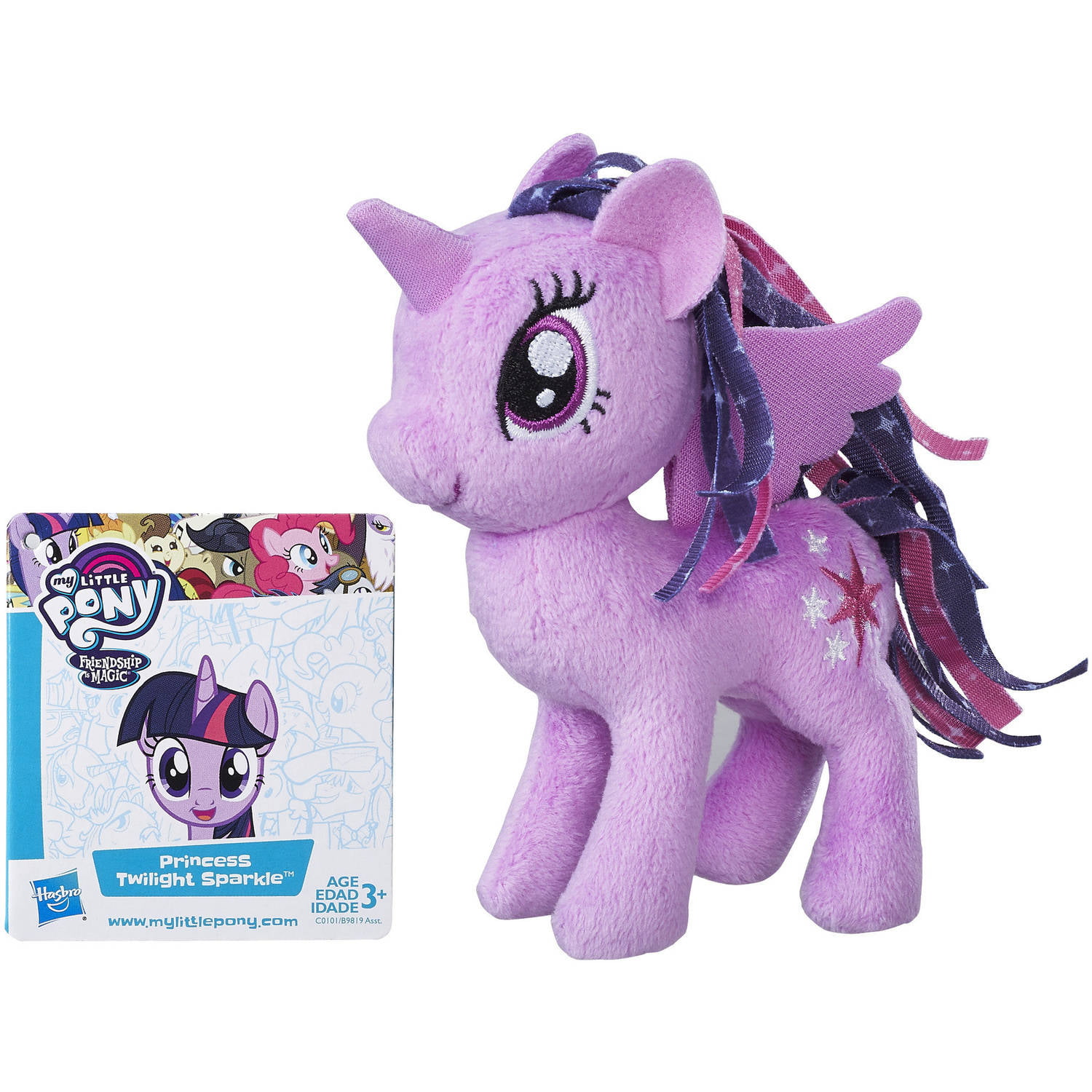 Hasbro 2021 My Little Pony Twilight Sparkle & Rainbow Dash Plush Figure Plushie